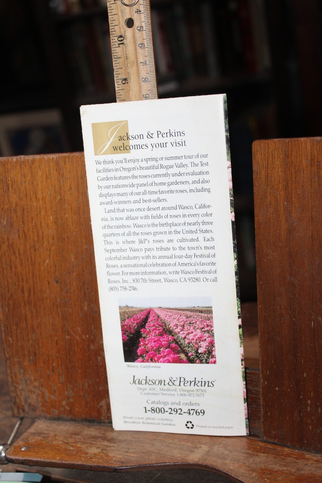 Vintage Gardening Brochure 1993 Jackson & Perkins