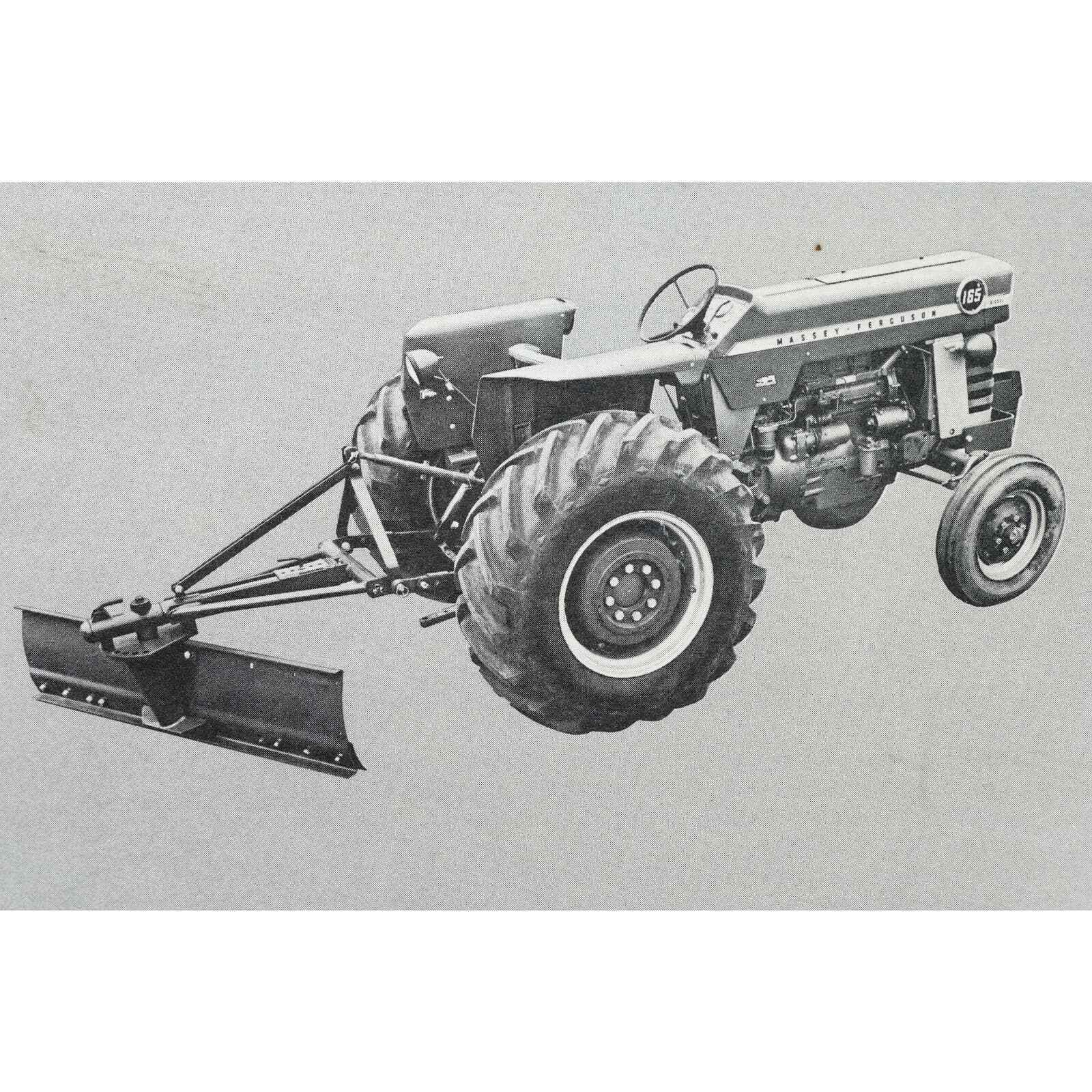 Massey Ferguson Tractor Manual For Utility Terracer Blades MF16/MF17 Blades