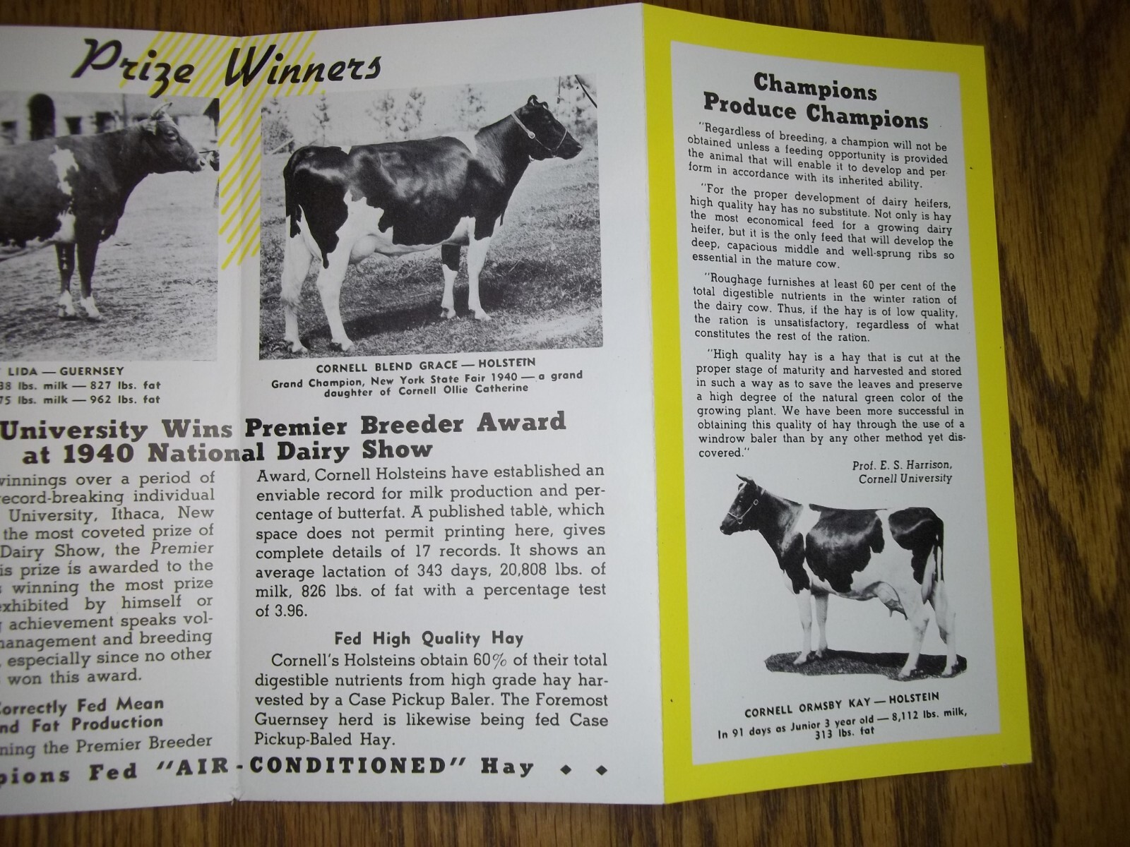 vintage J.I. Case co. hay making equipment ” air Conditioned ” hay 1940 4H