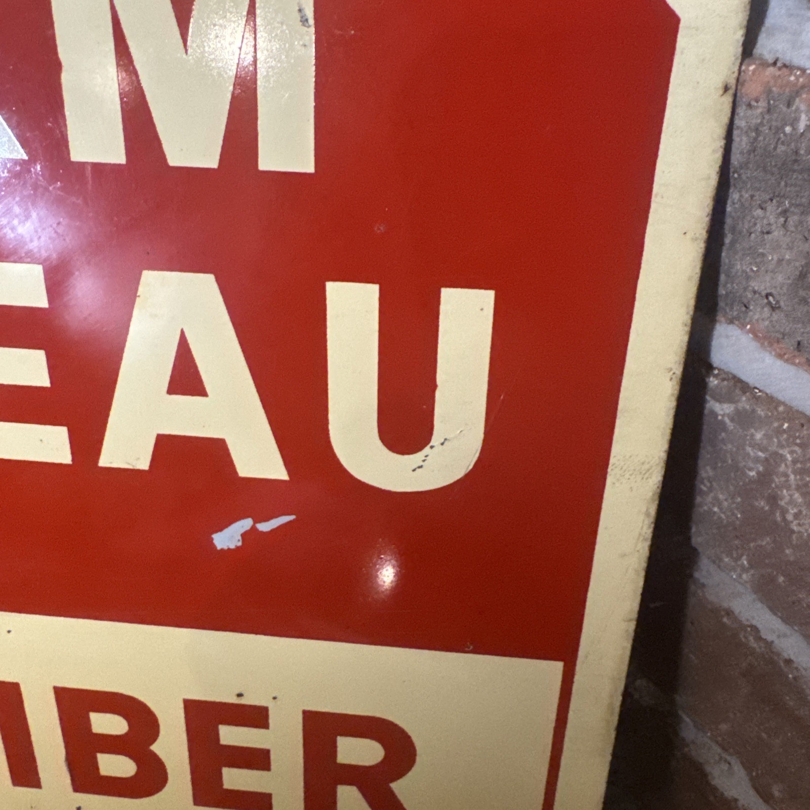Vintage Farm Bureau & Stop Sign 15″ X 15″ Metal Sign Dekalb County Illinois