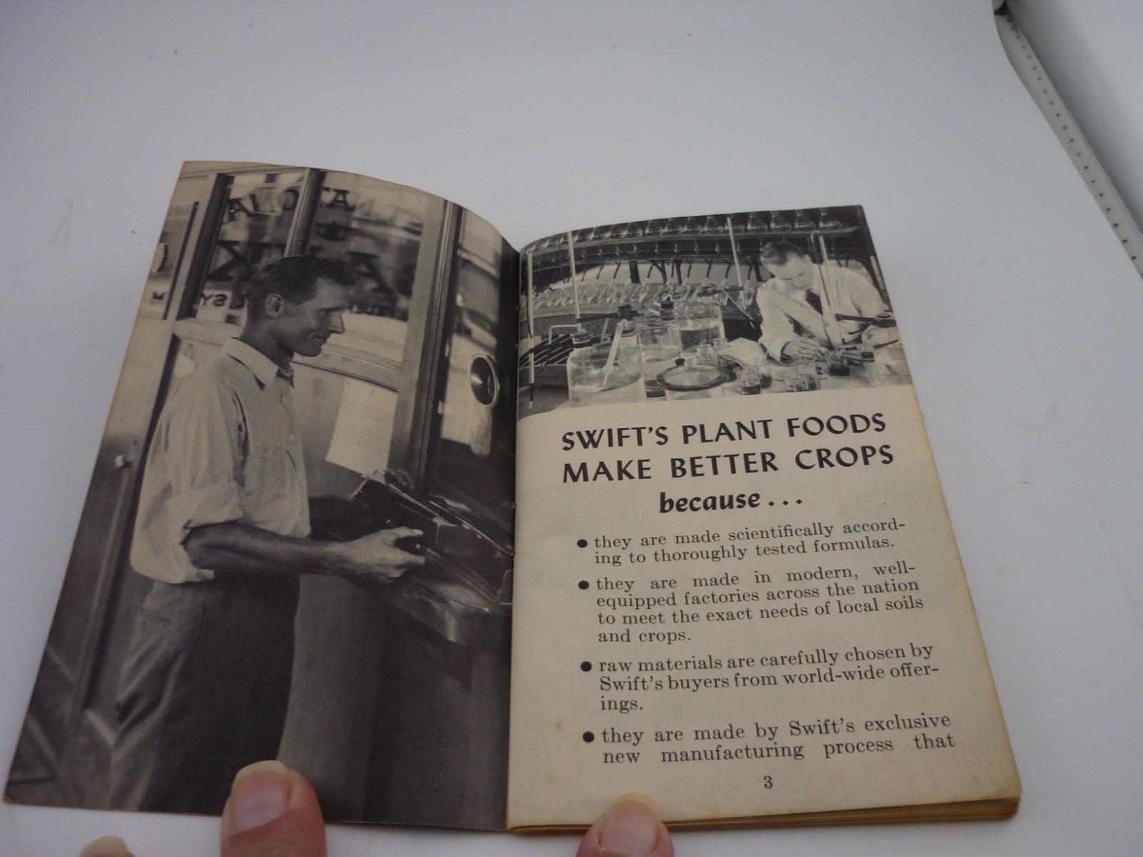 1955 Swift’s Red Steer Memo Book Farm Advertising Fertilizer Calendar