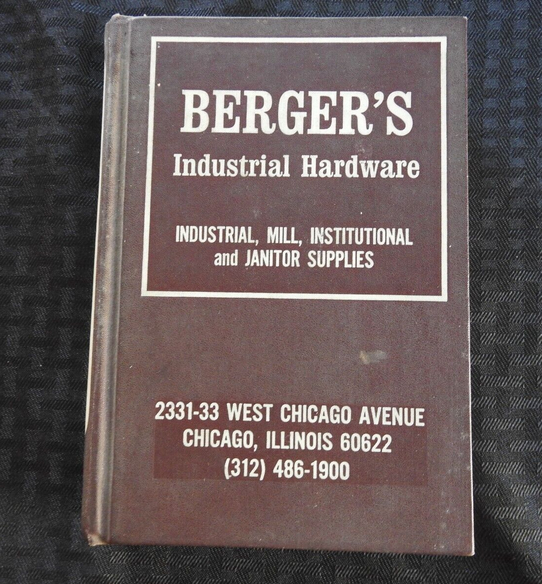 1968 BERGER’S INDUSTRIAL HARDWARE SALES CATALOG ASBESTOS PRODUCTS TOOLS 460+ pgs