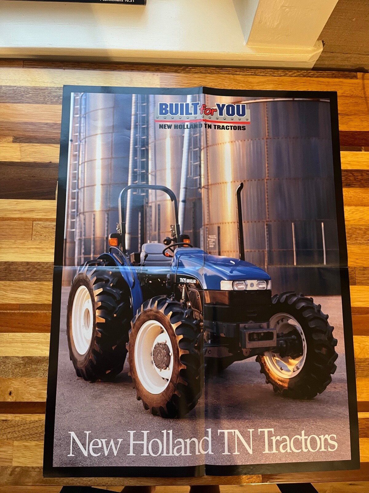New Holland 42 to 62 PTO HP TN Tractors Color Brochure 8 Pages