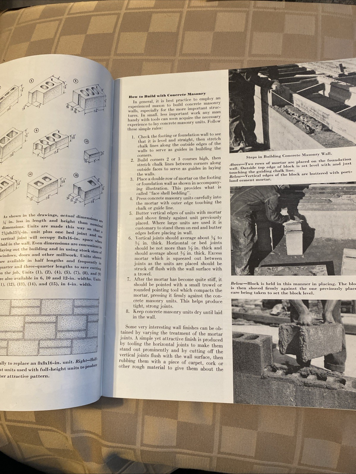 Vintage Farming Using Concrete Booklets Lot