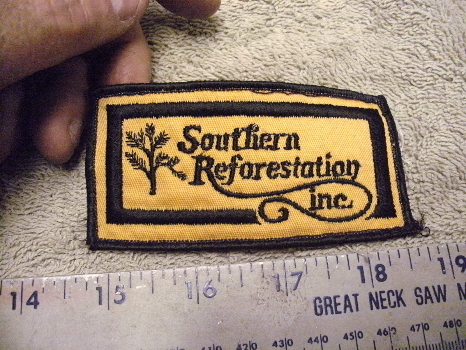 SOUTHERN REFORESTATION INC Cloth Hat. Uniform Patch