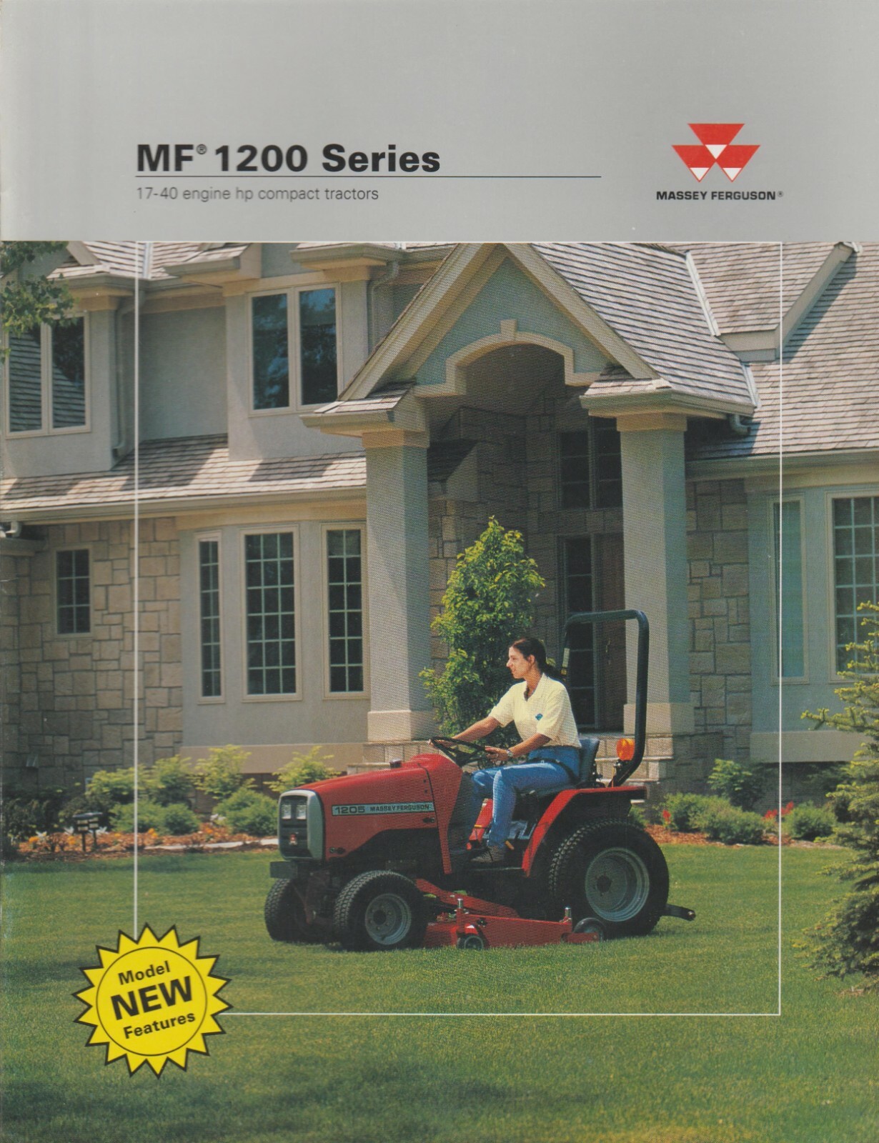 Massey Ferguson 1200 Series 17 – 40 HP Engine Compact Tractor Sales Brochure