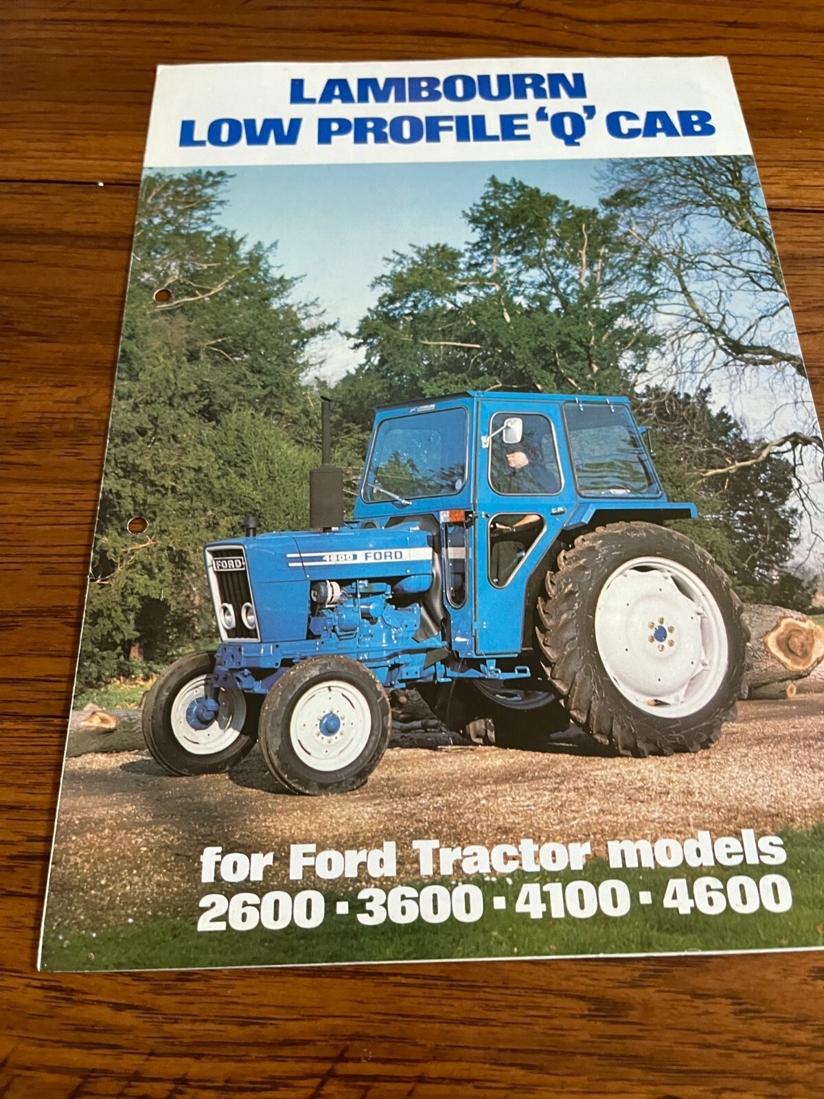 Ford Cab For 2600 3600 4100 4600 Tractor Brochure FCCA