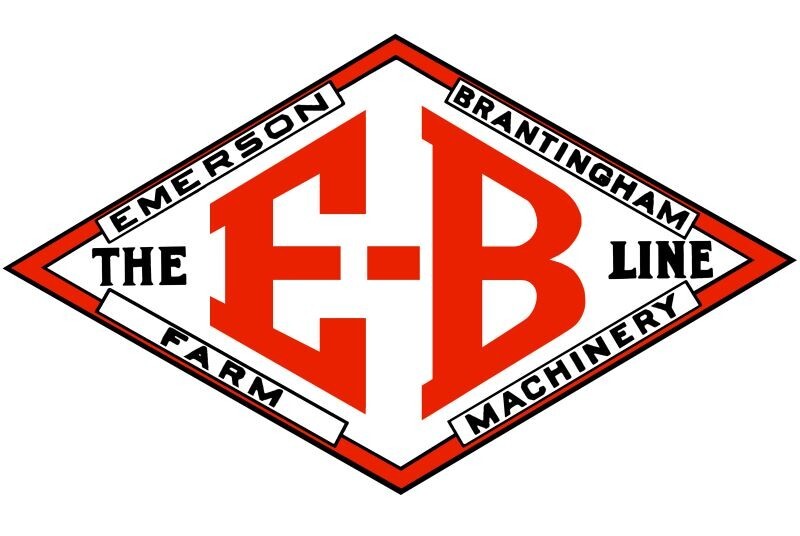 Emerson Brantingham Line DIECUT NEW 36″ Wide Metal Sign USA STEEL XL Size 7 lbs