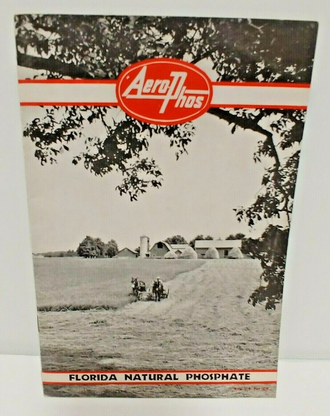 AeroPhos Florida Natural Phosphate American Cyanamid Co Vintage Brochure 1947