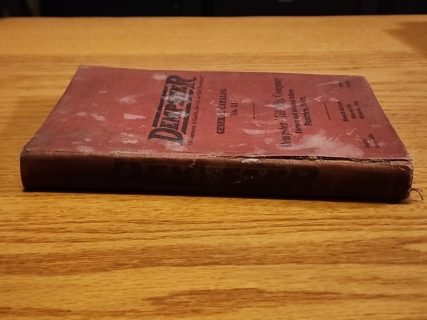 Vintage 1922 Dempster Mill Catalog 11 Windmill Pump Tank Engines Beatrice NE