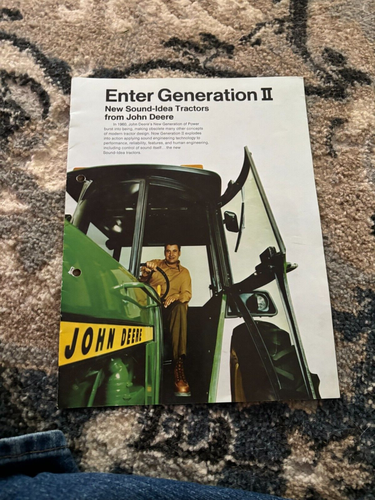 John Deere Sound-Gard Tractor Cab For 1972/73 Brochure FCCA24