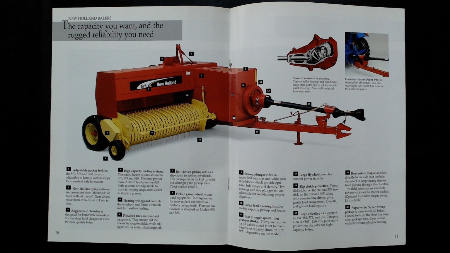 New Holland Square Balers Brochure 2005 Agricultural Equipment