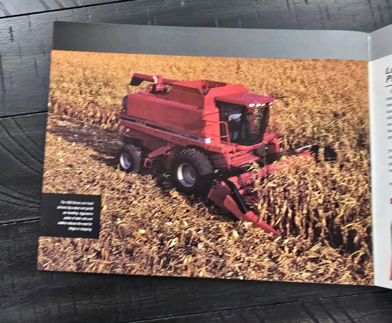 1994 Axial Flow 2100 Series Combine Ad Brochure Case IH International Harvester