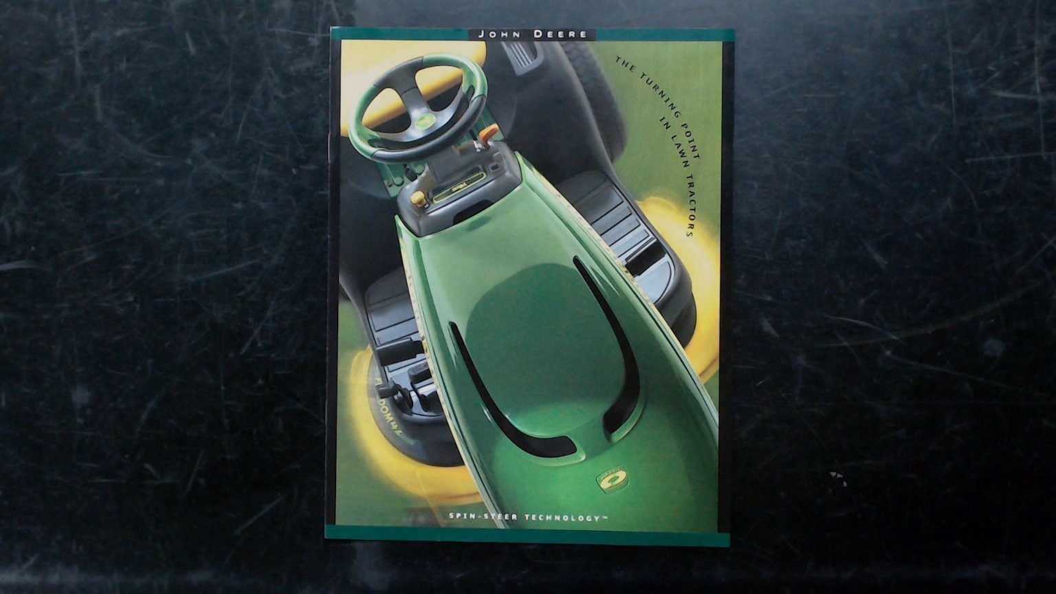 John Deere Spin-Steer Technology Lawn Tractor Brochure Vintage