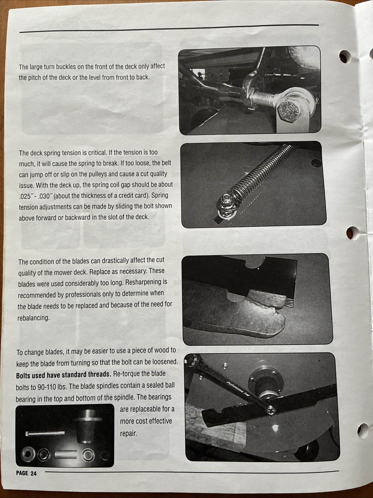 bad boy outlaw + outlaw extreme lawnmower owners/parts manual nice used