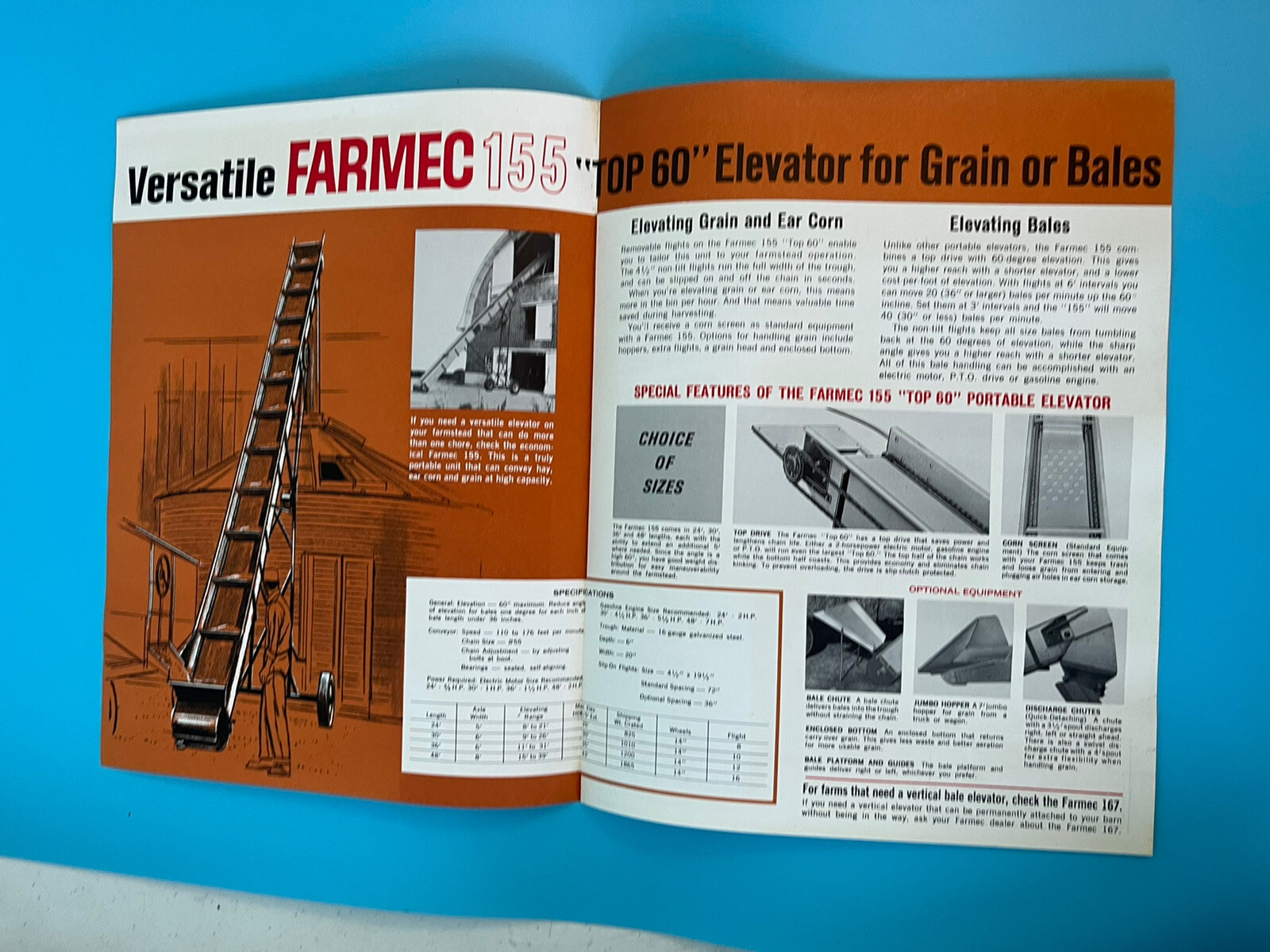 Vintage Set of 4 Farmec Buyers Guide.