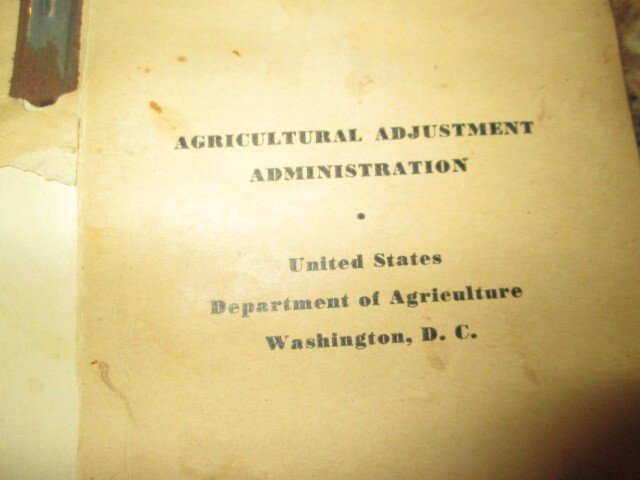 1939 US Dept. of Agriculture North Central Division Pamphlet