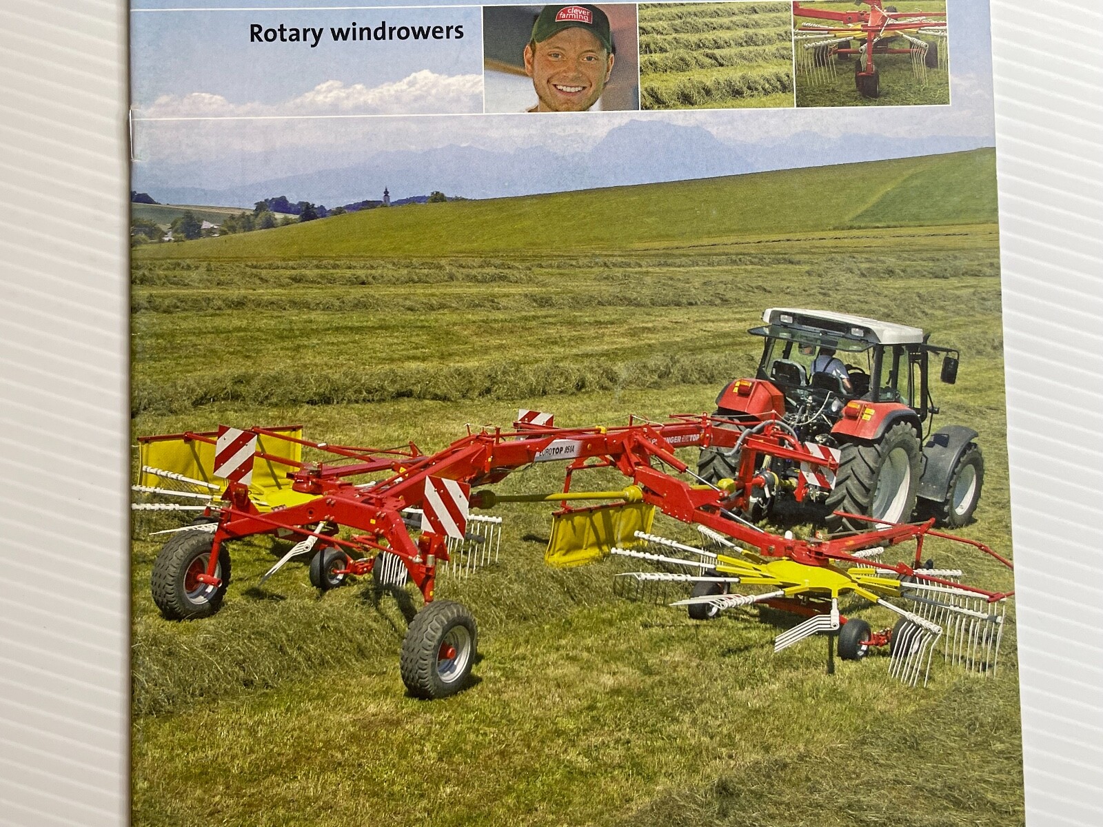 Pottinger Rotary Windrowers Sales Brochure *2010s* (Showroom Sales Book)