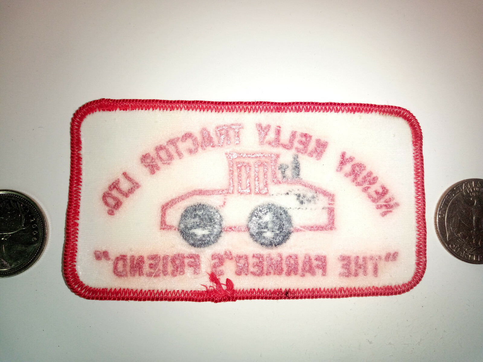 Vintage Henry Kelly Tractor Ltd. Massey Ferguson Patch Badge
