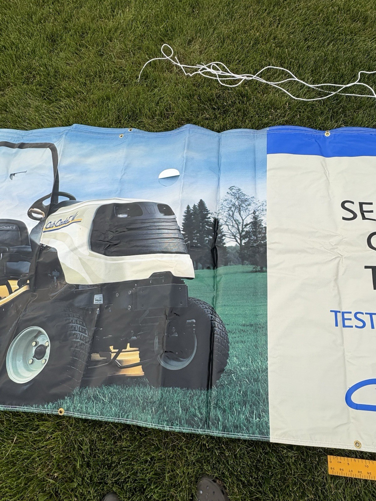 Huge Cub Cadet Dealer Banner 🔥