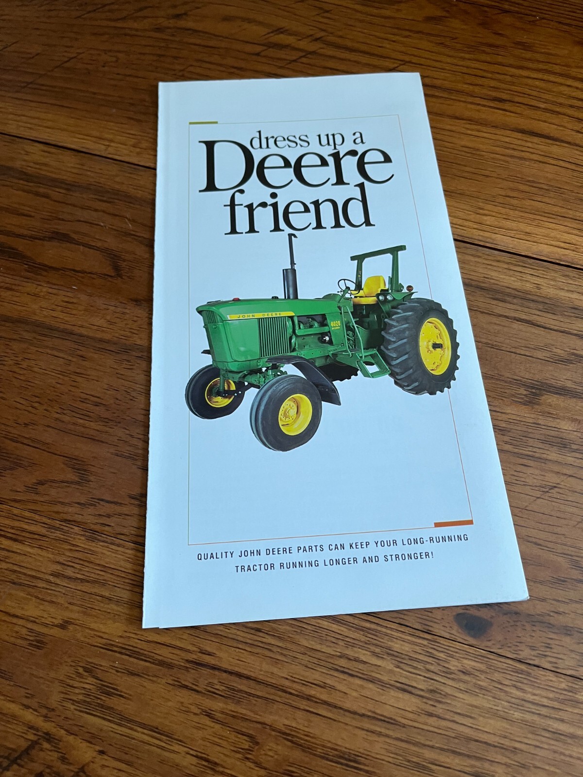 John Deere Tractor Accessories For 1998 Brochure FCCA