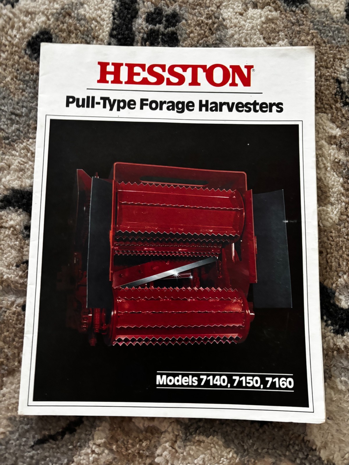 Hesston 7140 7150 7160 Pull Type Forage Harvesters For 1979 Brochure DCPA26
