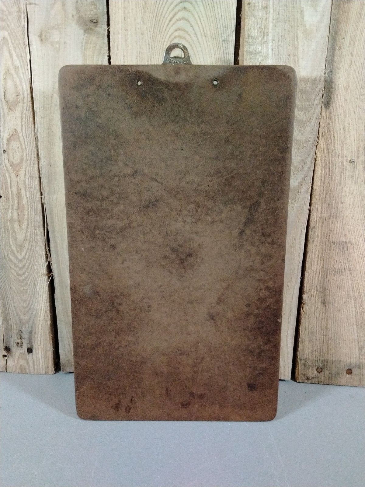 Vintage Johnson Manufacturing Farm Equipment Clipboard 9″X15″