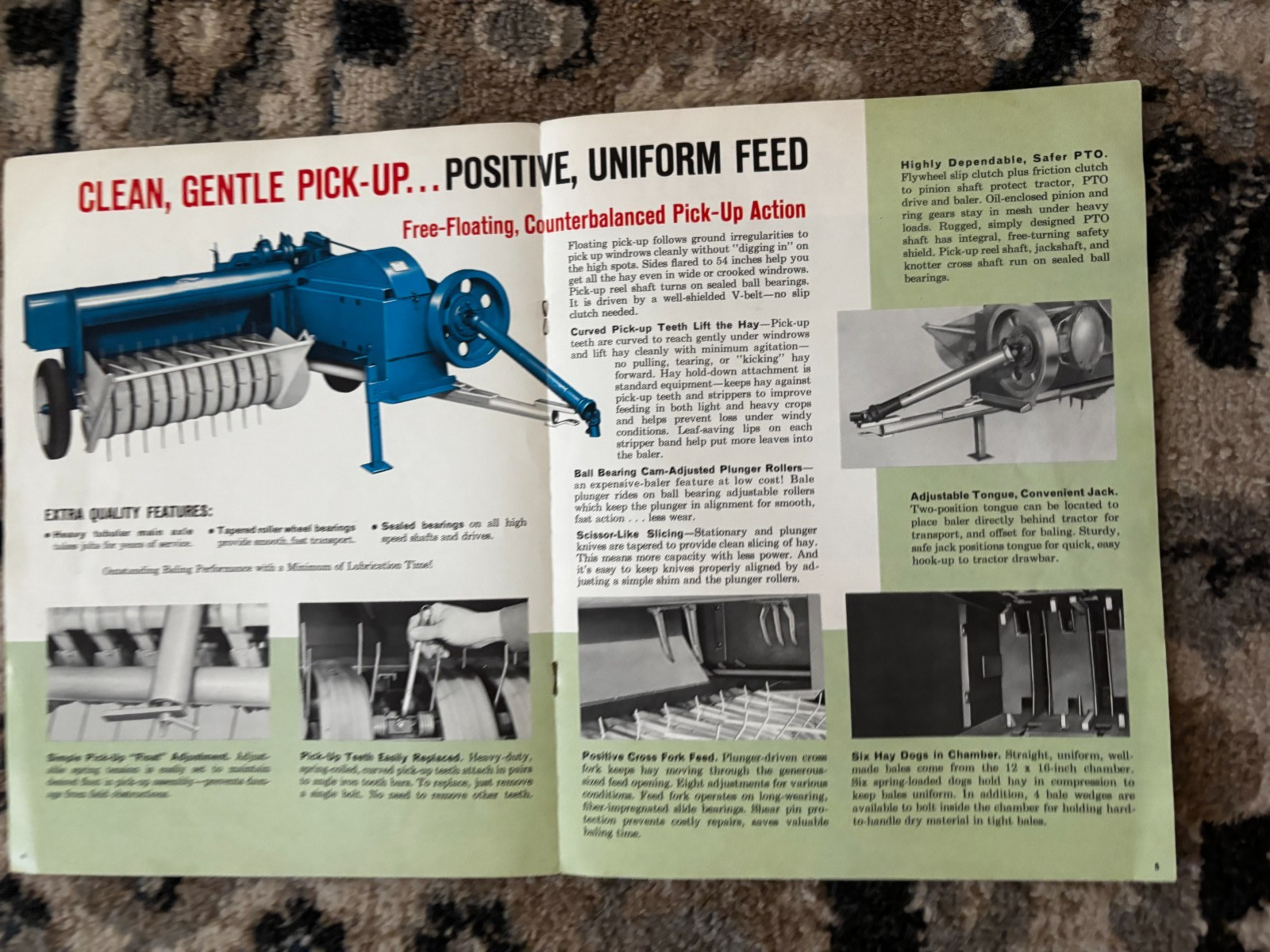 Ford Tractor 520 Baler Brochure DCPA26