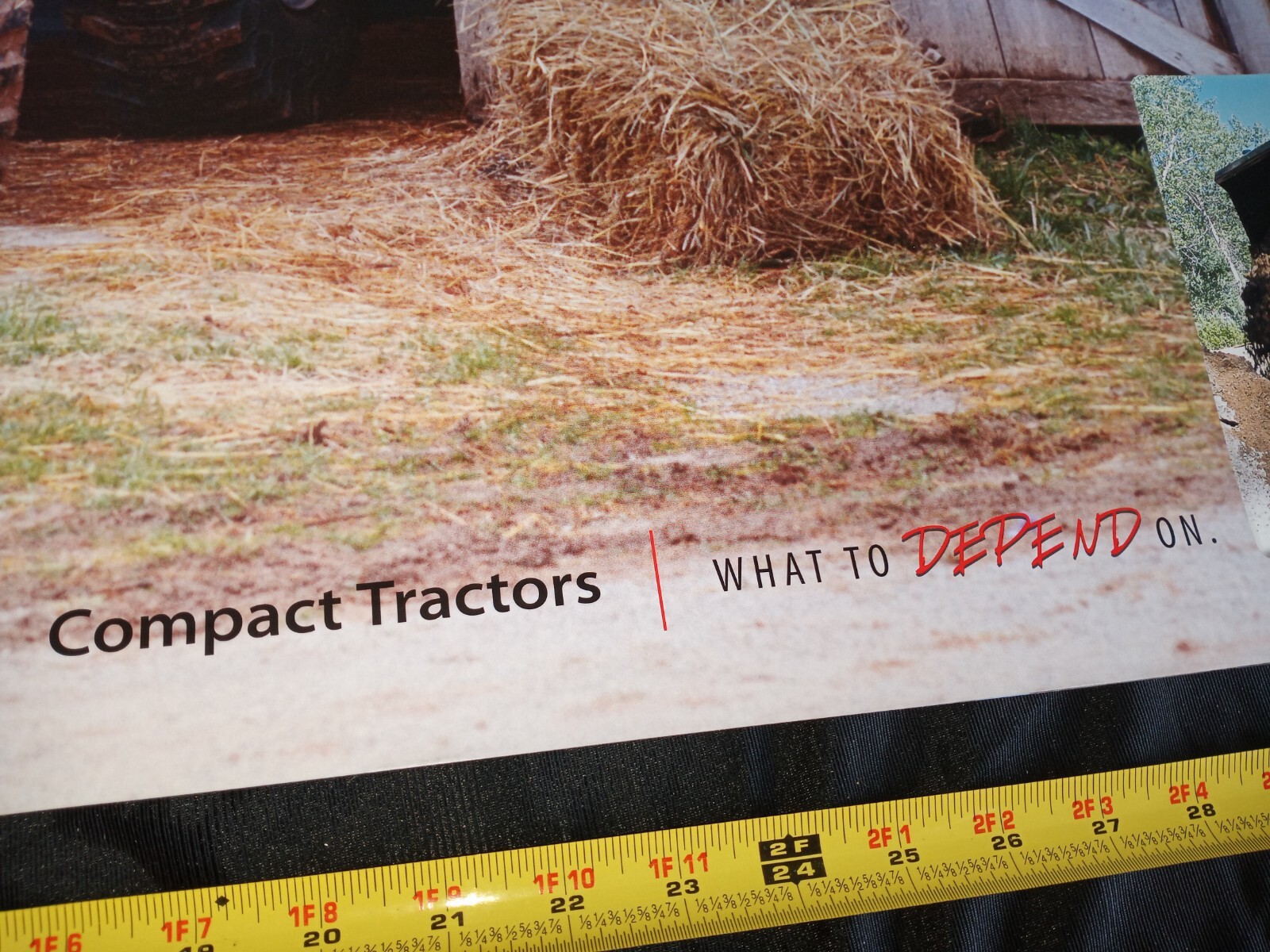 Vintage Massey Ferguson~1400 Series~Compact Tractor~Dealer Poster~ 24″ X 36″