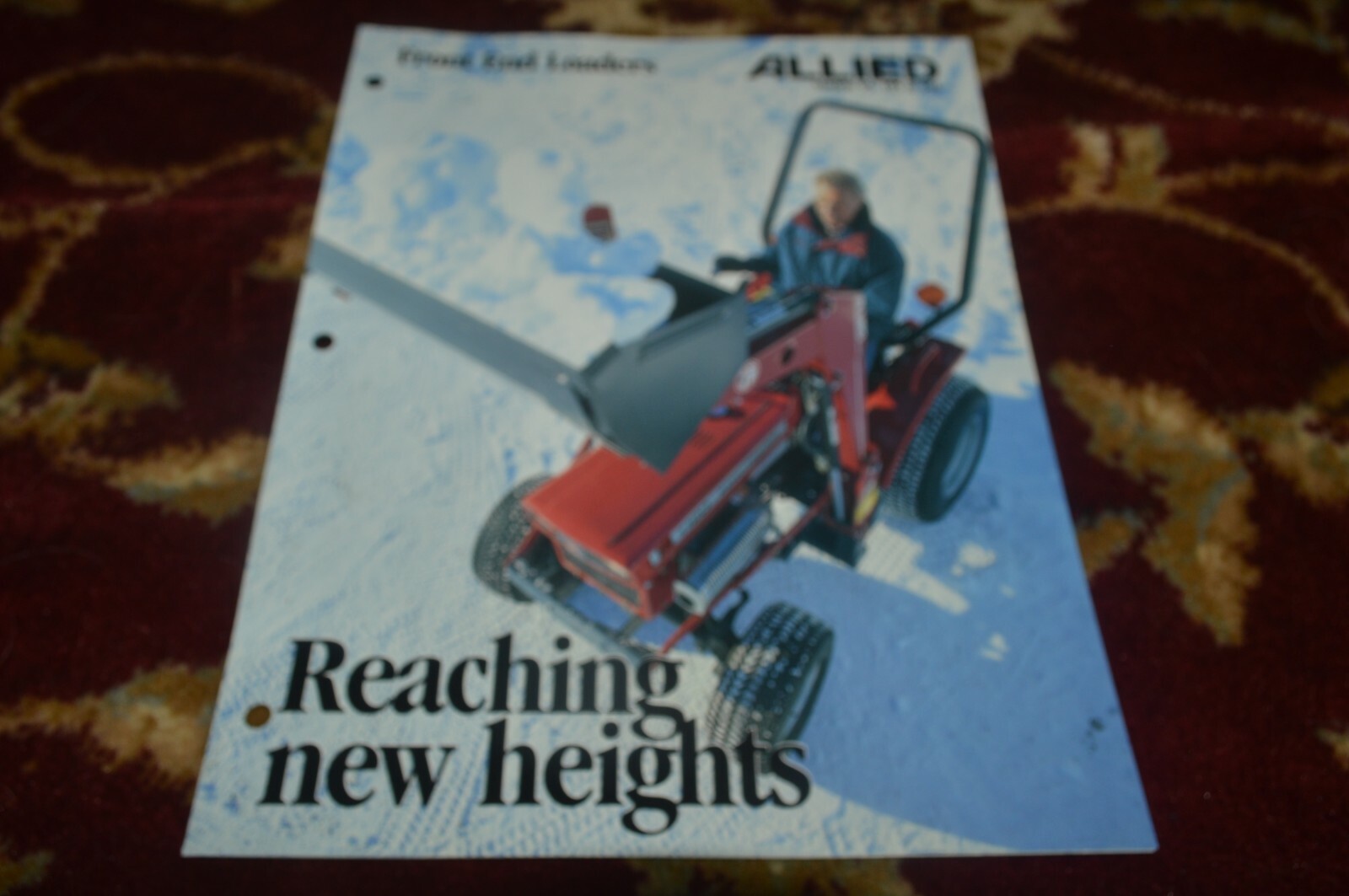 Allied 95 195 395 Front End Loader Brochure FCCA