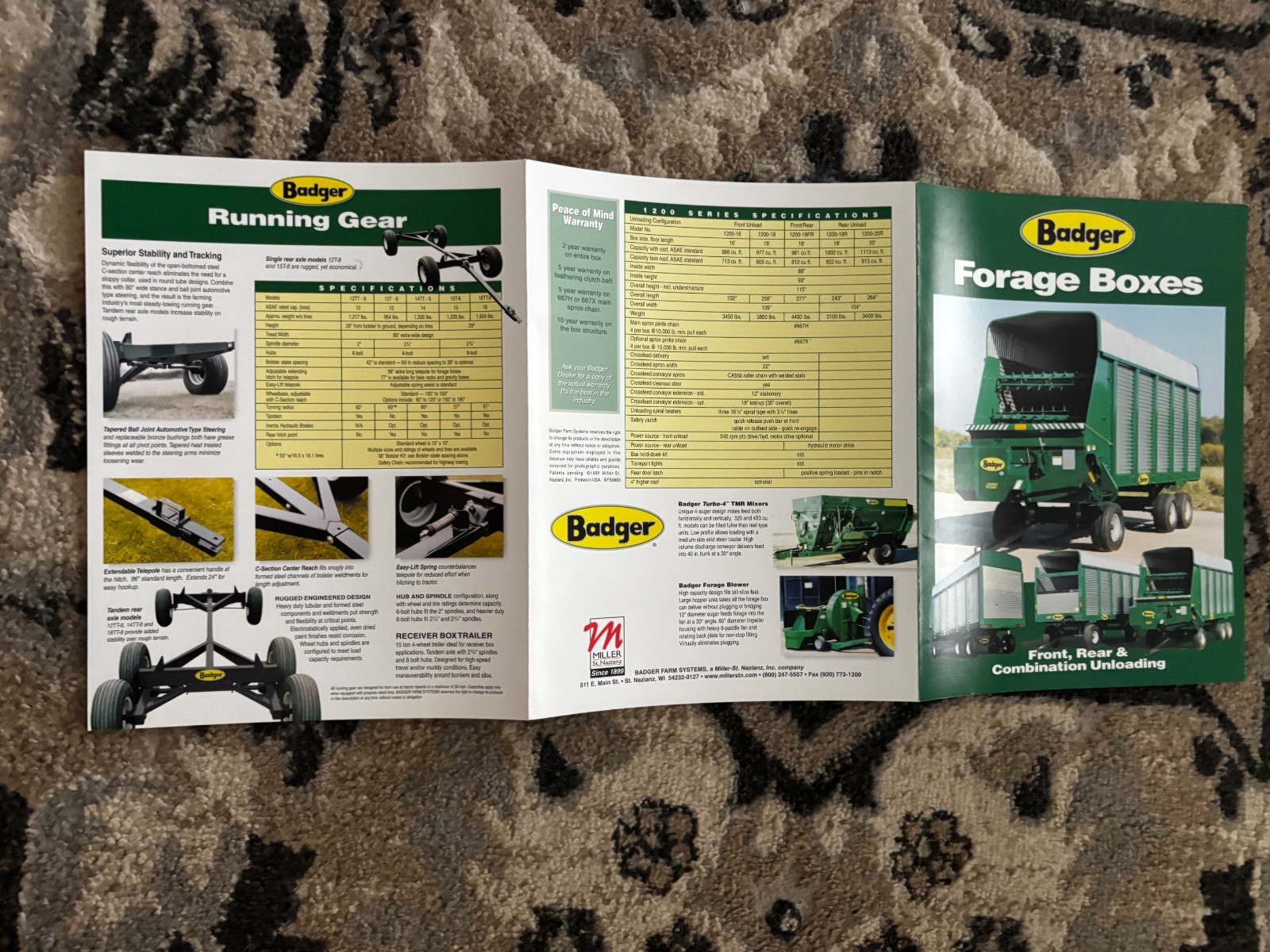 Badger Forage Boxes Brochure DCPA26