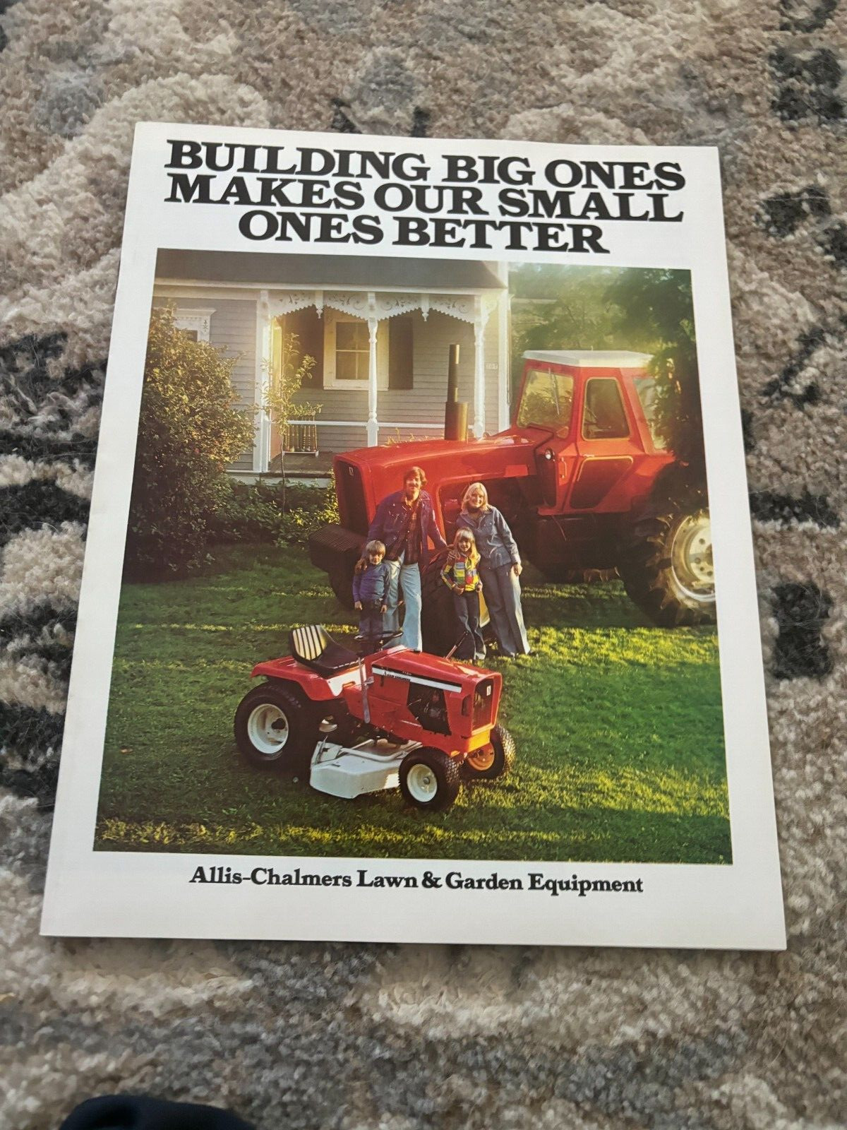 Allis Chalmers Lawn & Garden Equipment For 1975 Brochure FCCA24