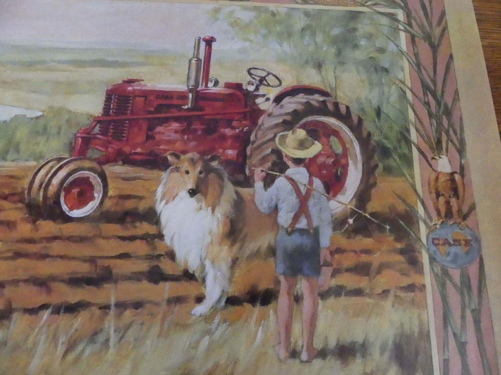 IH McCormick Deering Case 16½” x 24″ Poster Planting Heritage – CIRCA 1945