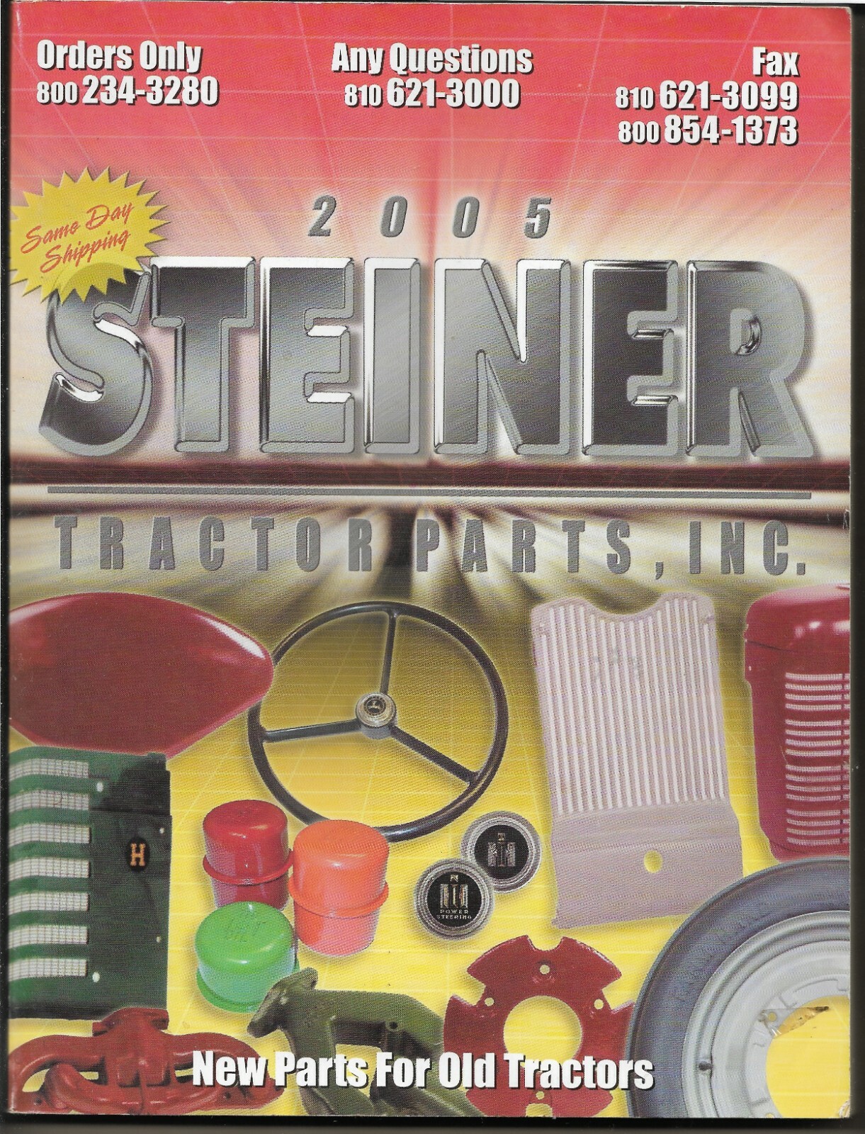 2005 Steiner Tractor Parts New Parts For Old Tractors Catalog John Deere Case