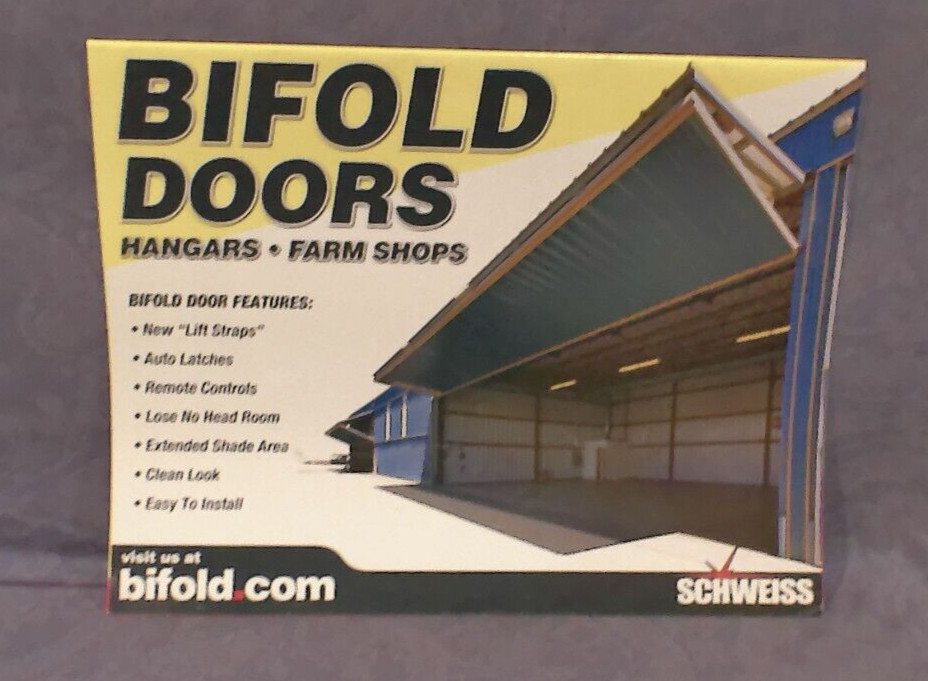 Schweiss Hydraulic Doors for Hangers, Farm Shops Sales Brochure