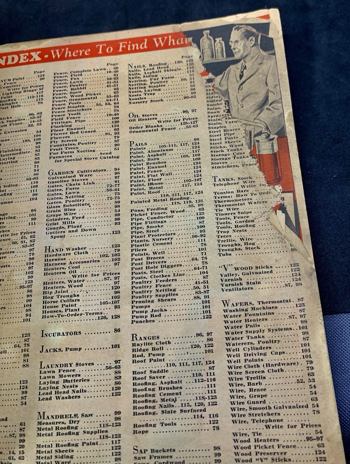 JIM BROWN’S 1935 BARGAIN BOOK – THE BROWN FENCE & WIRE CO.- Catalog
