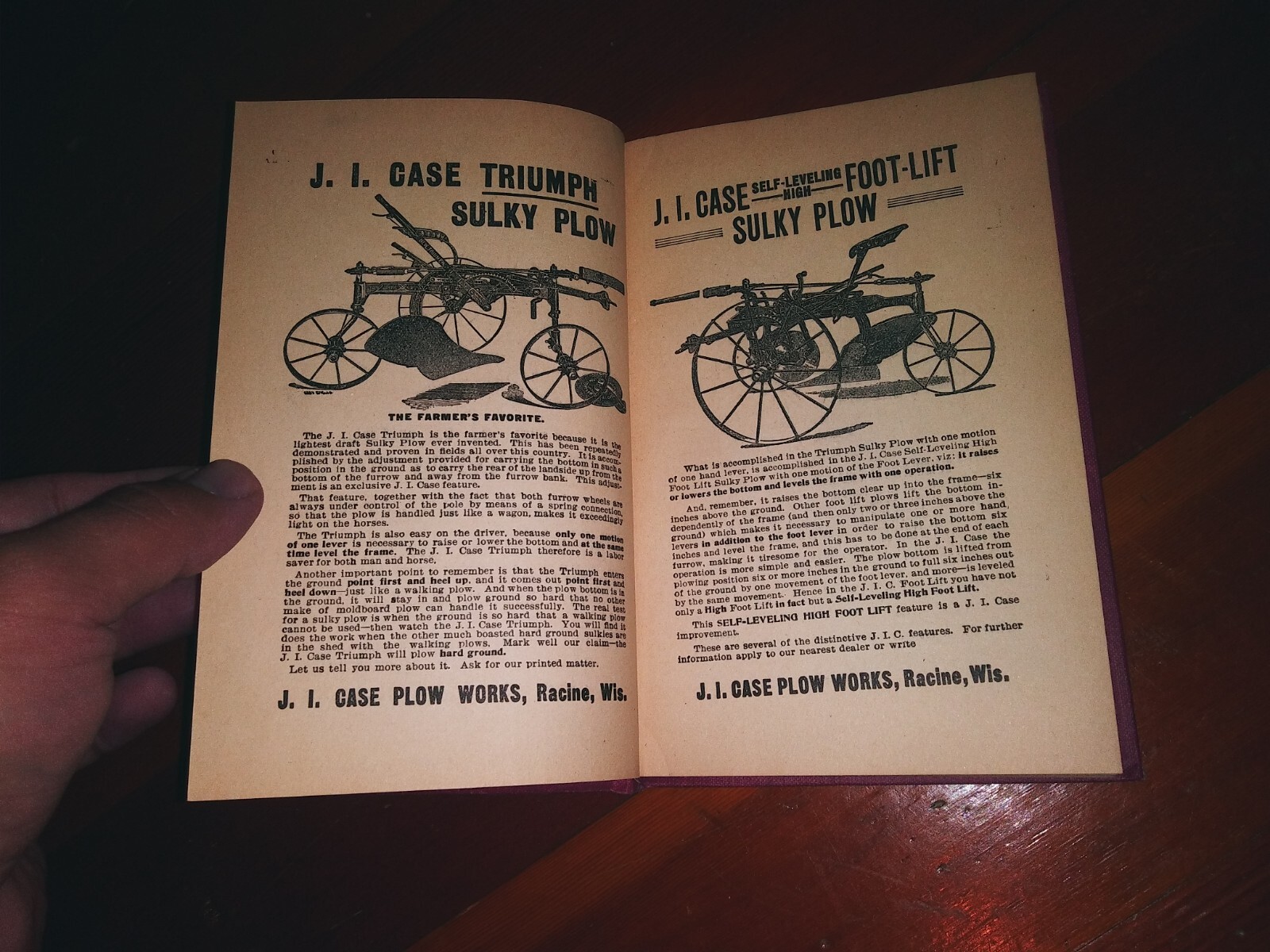 The Farmer’s Encyclopedia Clifford Manning J. I. Case Plow Works 1905