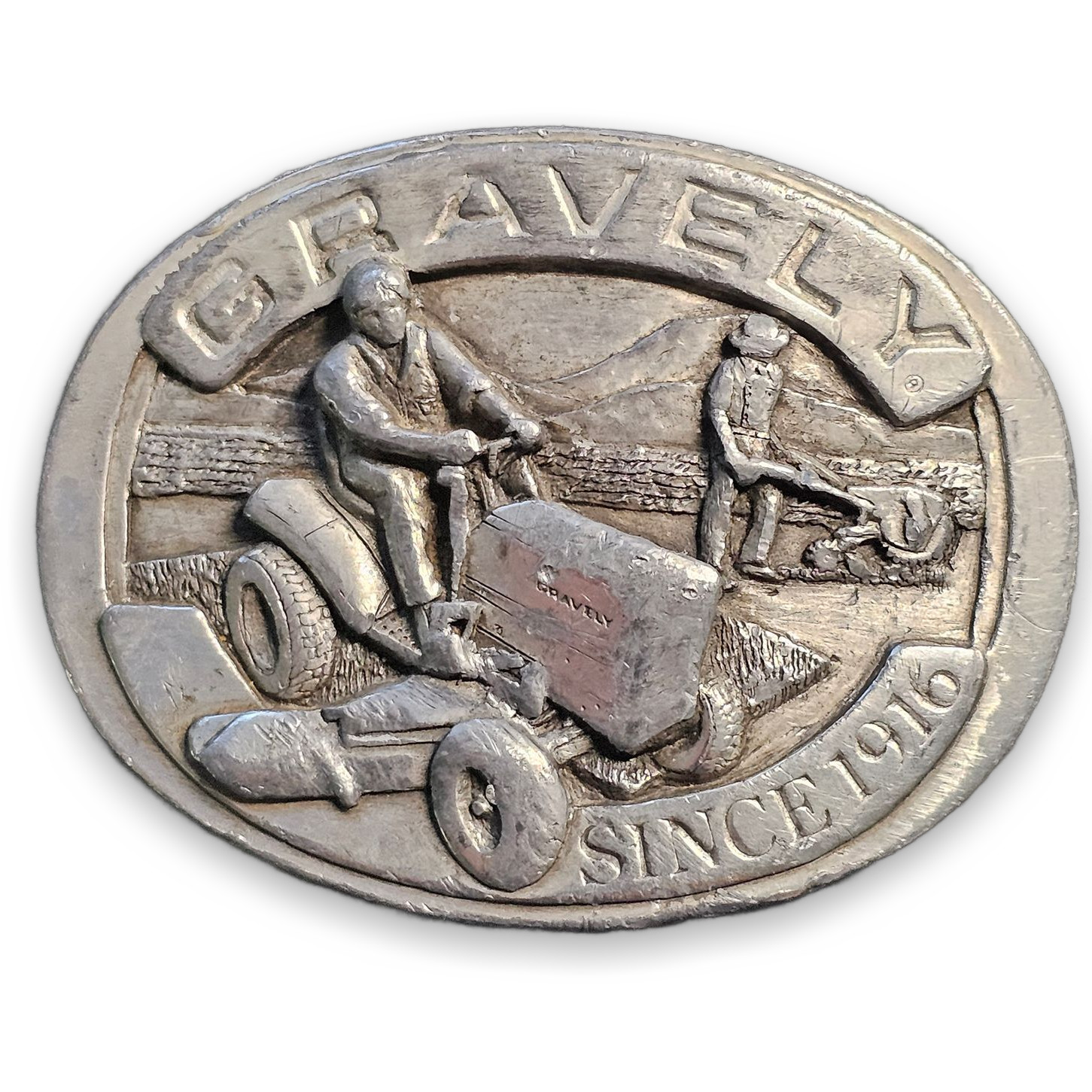 Gravely 1984 Limited Edition Belt Buckle #633 Commemorative Tractor Mower