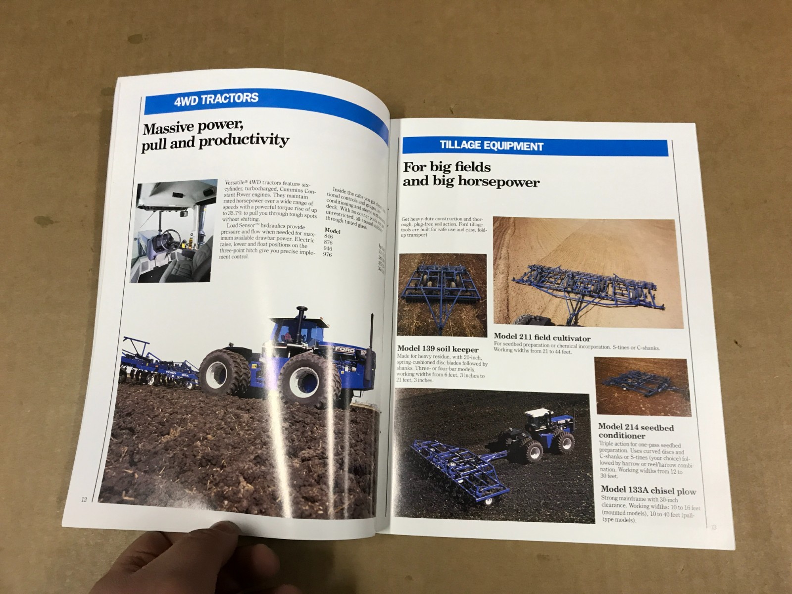 Vintage Ford New Holland Products Buyer’s Guide/Salesman Brochure