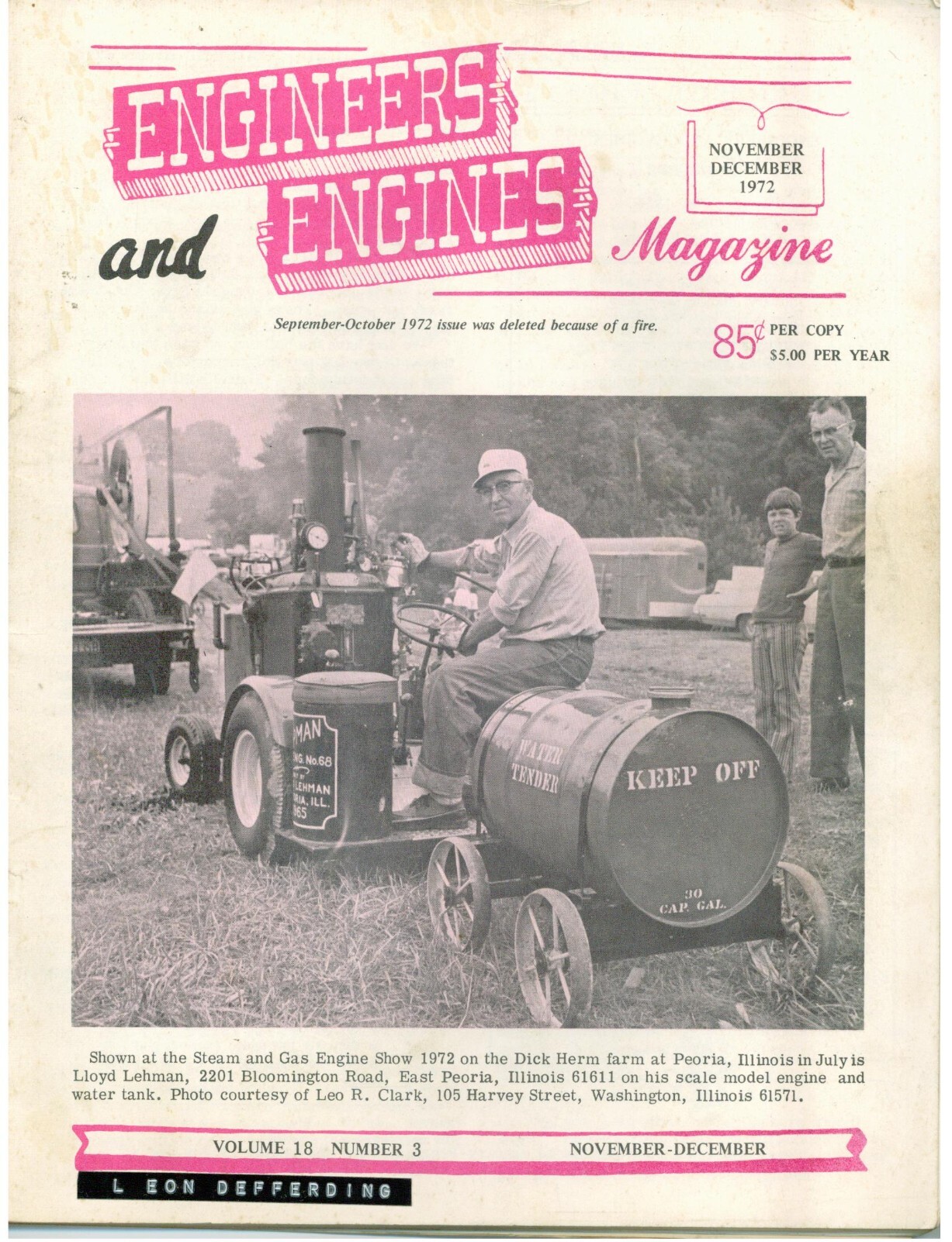 Emerson-Brantingham Type H Gas Engine repair List & Instructions, Baker Manufact