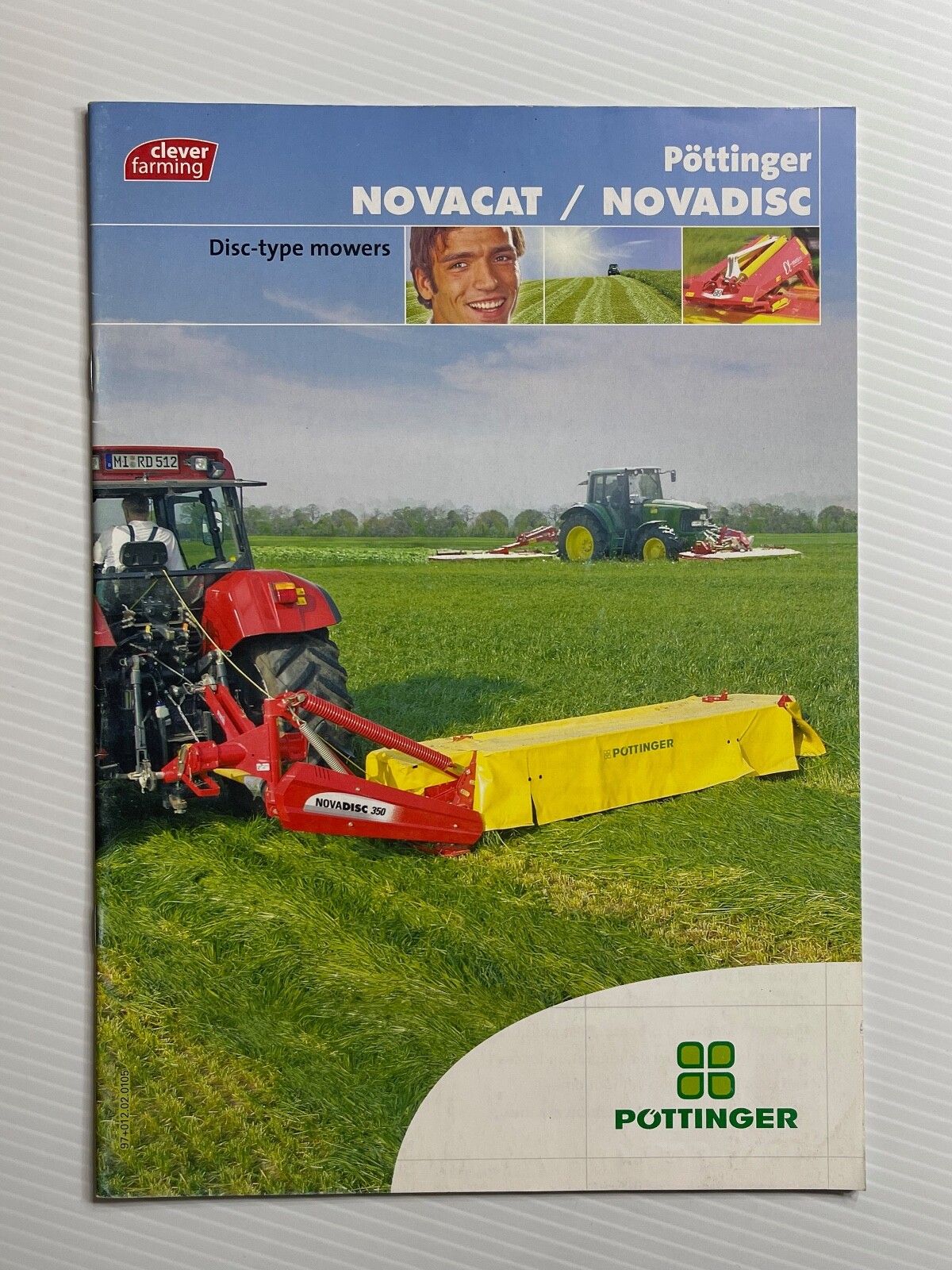 Pottinger Disc-Type Mowers Sales Brochure *2010s* (Showroom Sales Book)