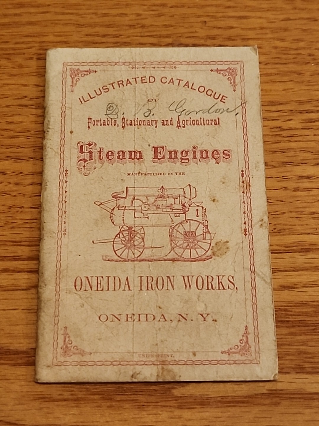 Oneida NY Iron Works Steam Engines Portable Stationery Agricultural