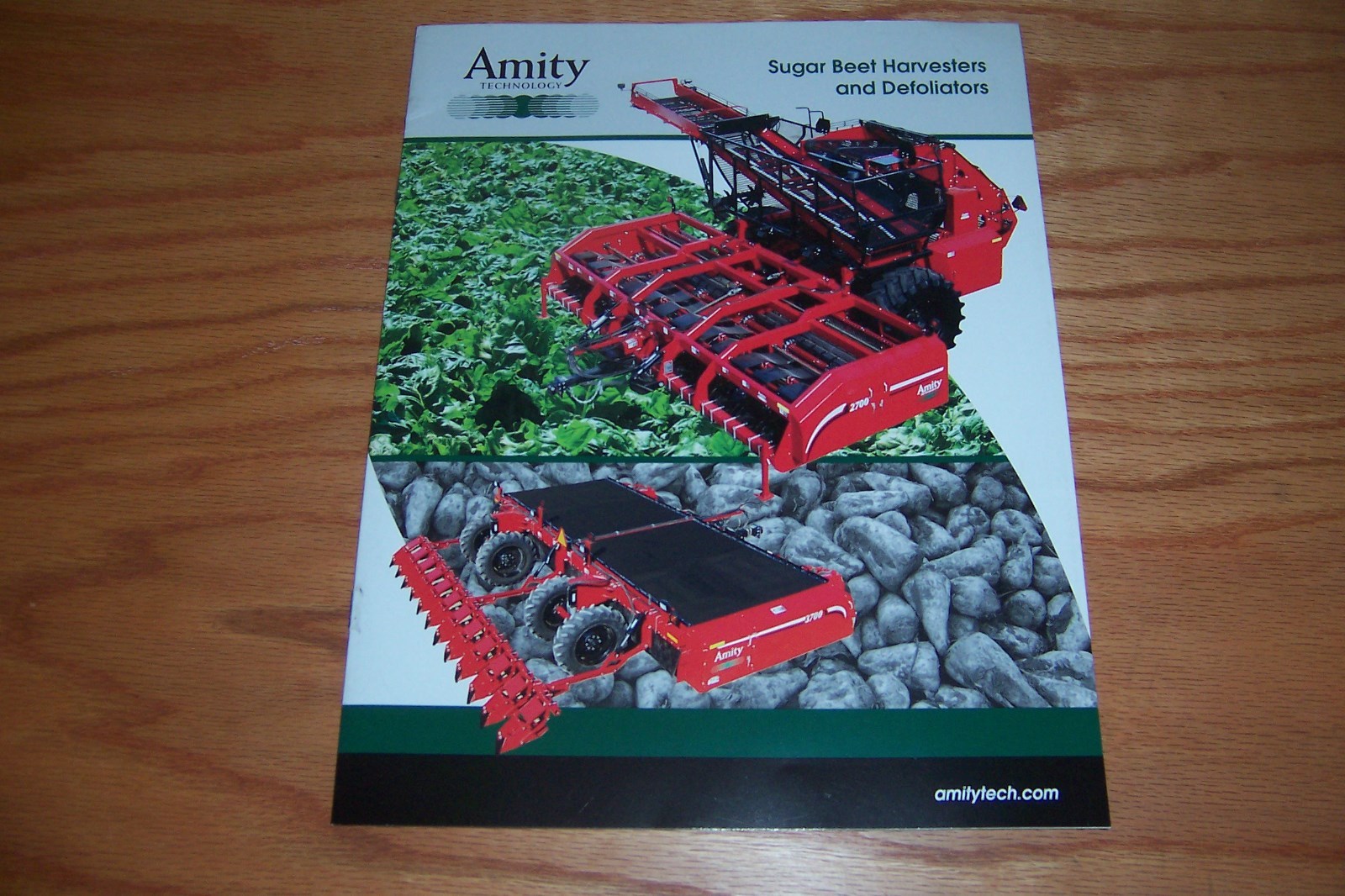 AMITY Sugar Beet HARVESTER and DEFOLIATORS LITERATURE