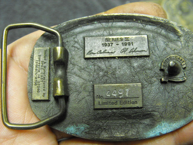 TISCO Tractor Implement Supply Co “All Makes” Tractor Parts, 54 years Belt Buckl