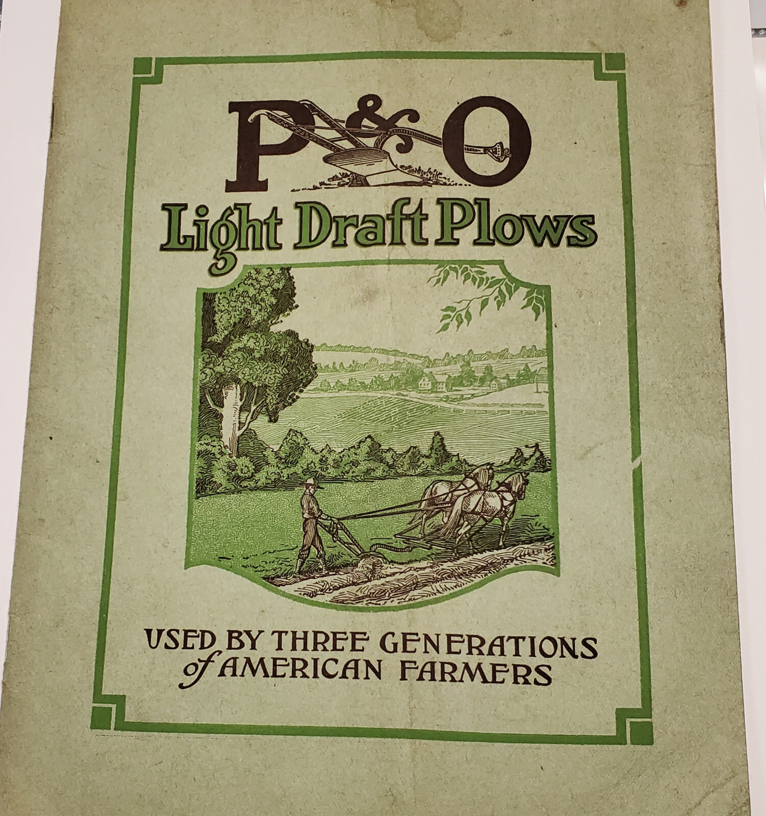 Parlin and Orendorff, Light Draft Plows, 48 page Catalog, ca. 1920? Canton, ILL.