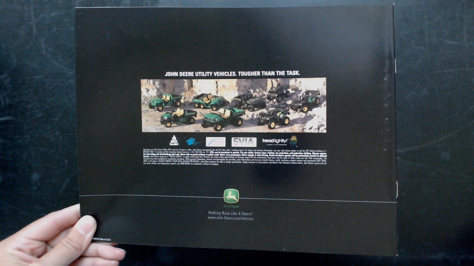 John Deere Utility ATV Brochure 4-Wheel Drive Agriculture Catalog