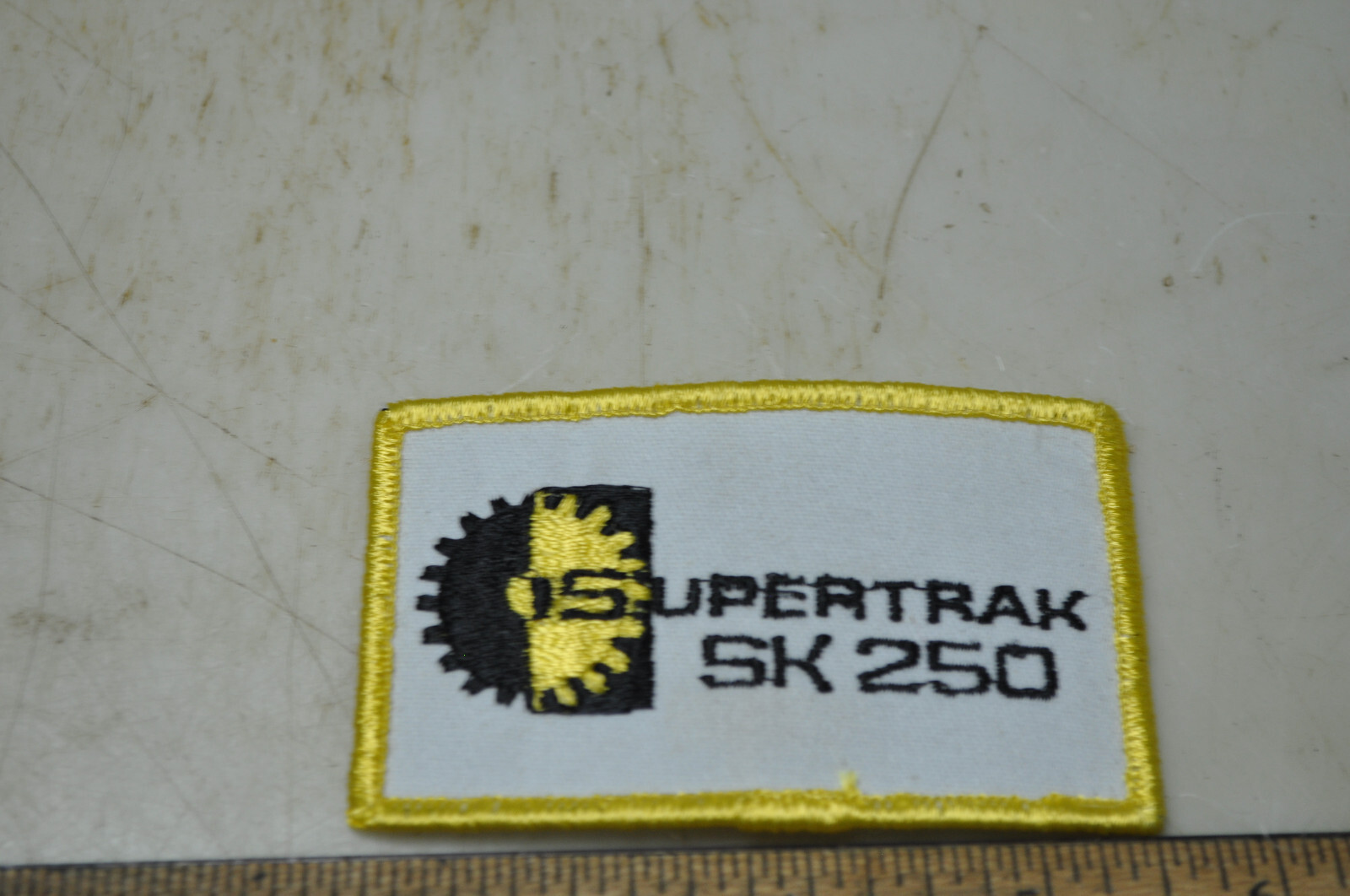 SuperTrak SK250 Forestry Mulcher SUPERTRAK SK 250 Cloth Patch,for a cap/uniform