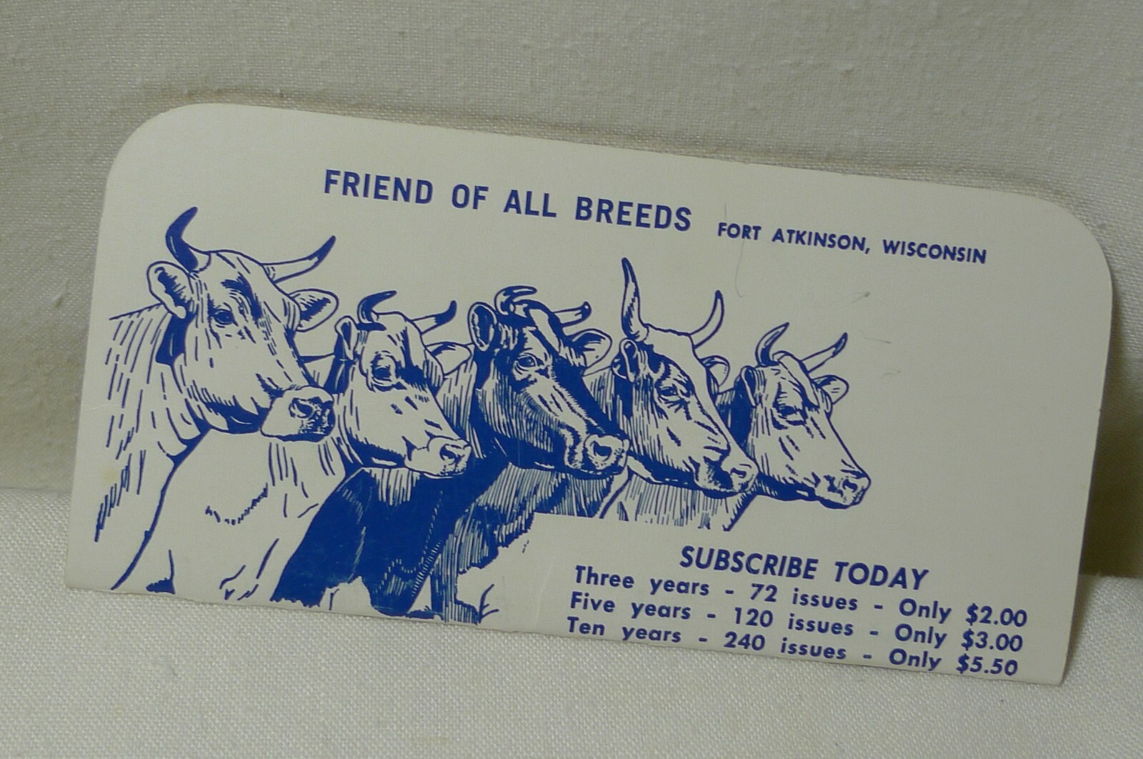 Hoard’s Dairyman Fort Atkinson, Wisconsin Memo Book 1968-69 Pocket Notebook