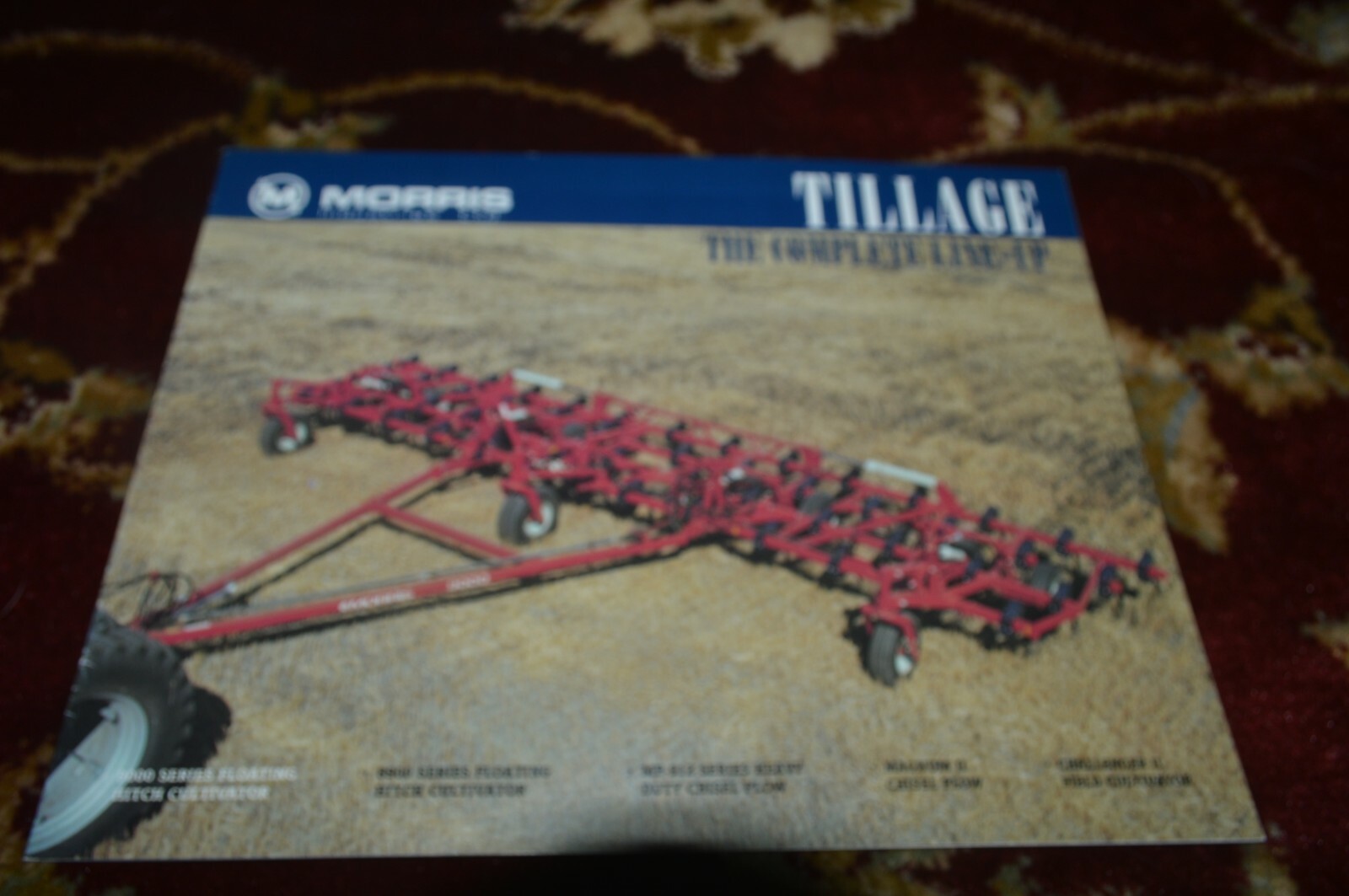 Morris Tillage Equipment Buyers Guide Brochure FCCA
