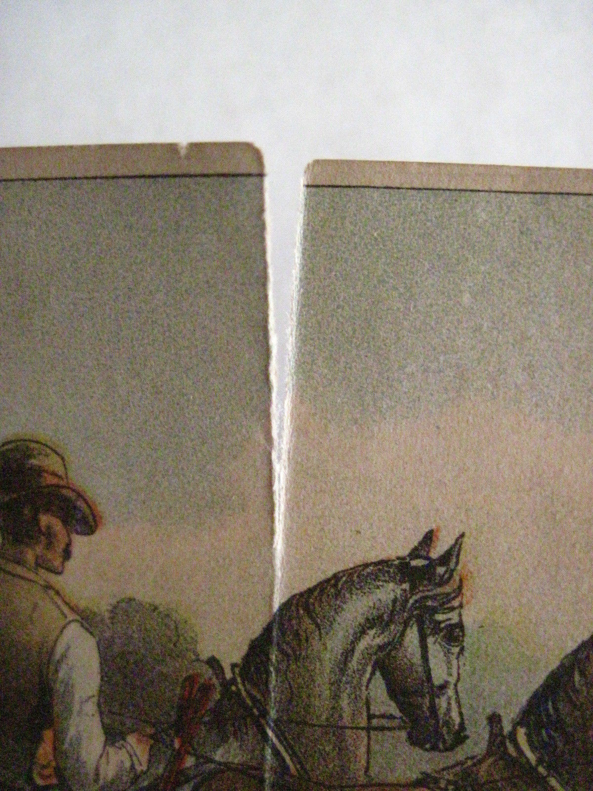 Victorian Trade Card for “Casaday, Sulky Plows” w/ Horse Drawn Plow *